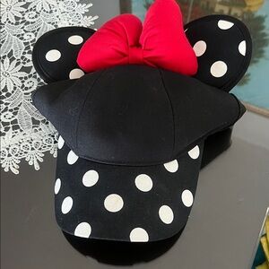 Polka Dot Bow Hat